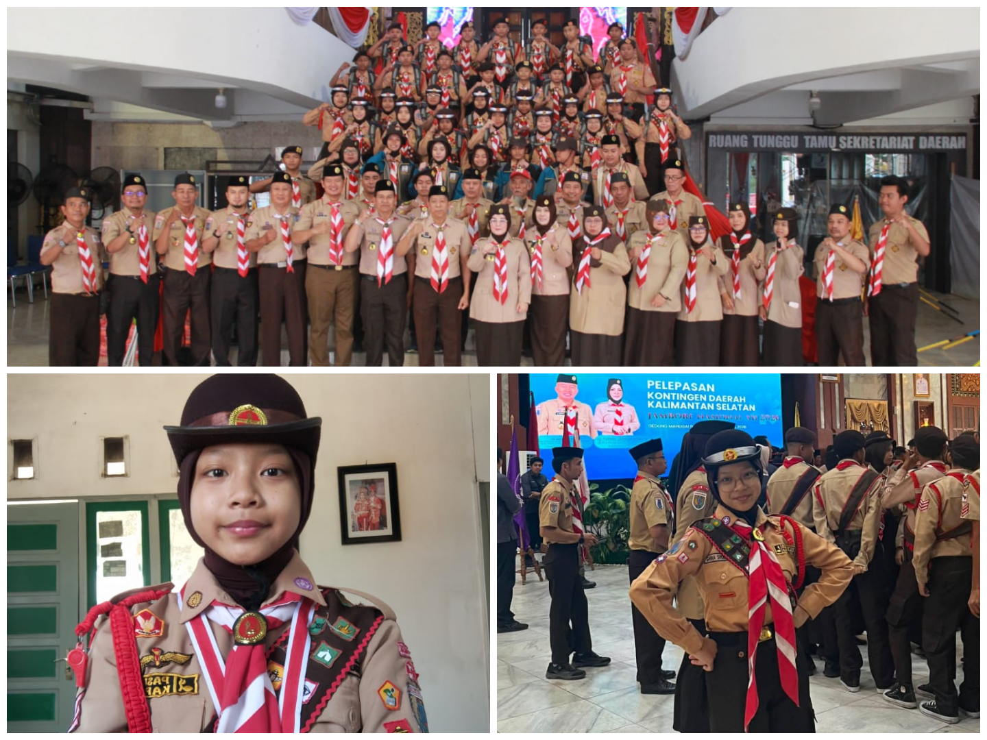 Ghina Sholiha Cantiqa, Murid MAN 2 Kota Banjarmasin, Wakili Kwarcab pada Jambore Nasional XII di Jakarta