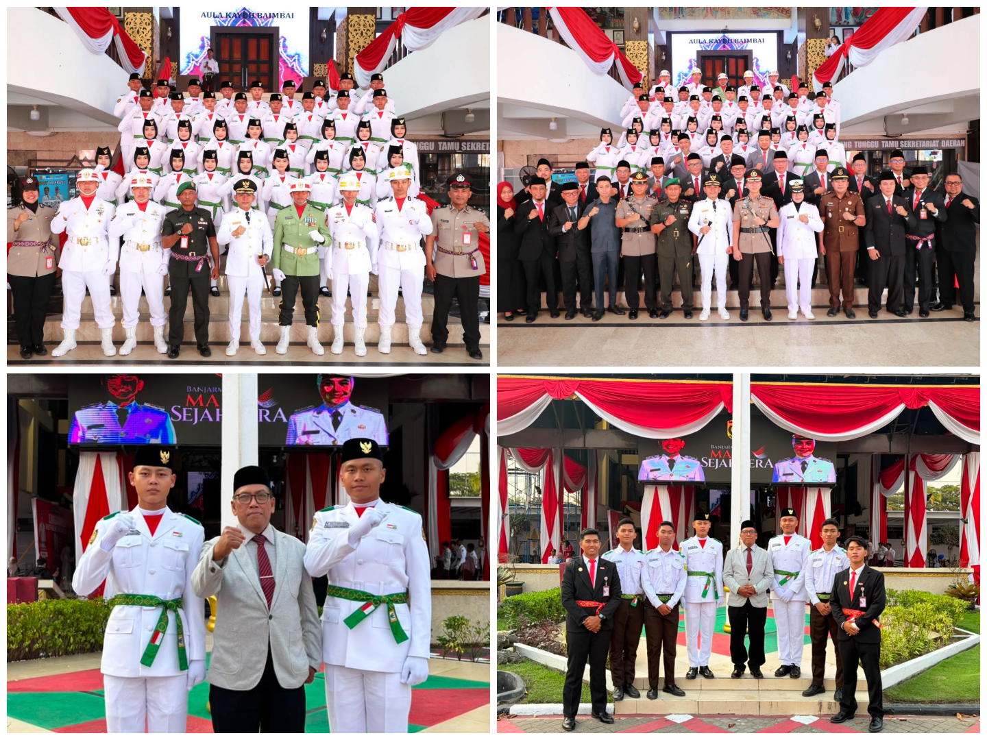 Bawa Nama Madrasah, Dua Murid MAN 2 Kota Banjarmasin Dikukuhkan sebagai Paskibraka Kota Banjarmasin 2026