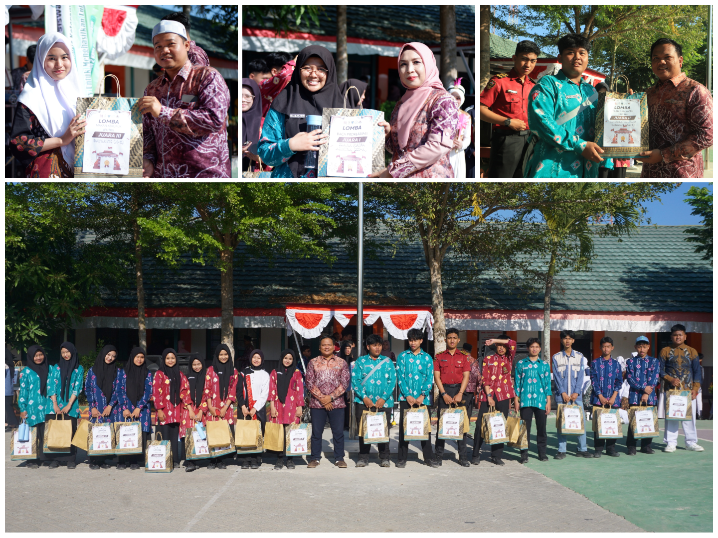 Semarak HUT ke-81 RI, MAN 2 Kota Banjarmasin Bagikan Hadiah Lomba Internal dan Eksternal