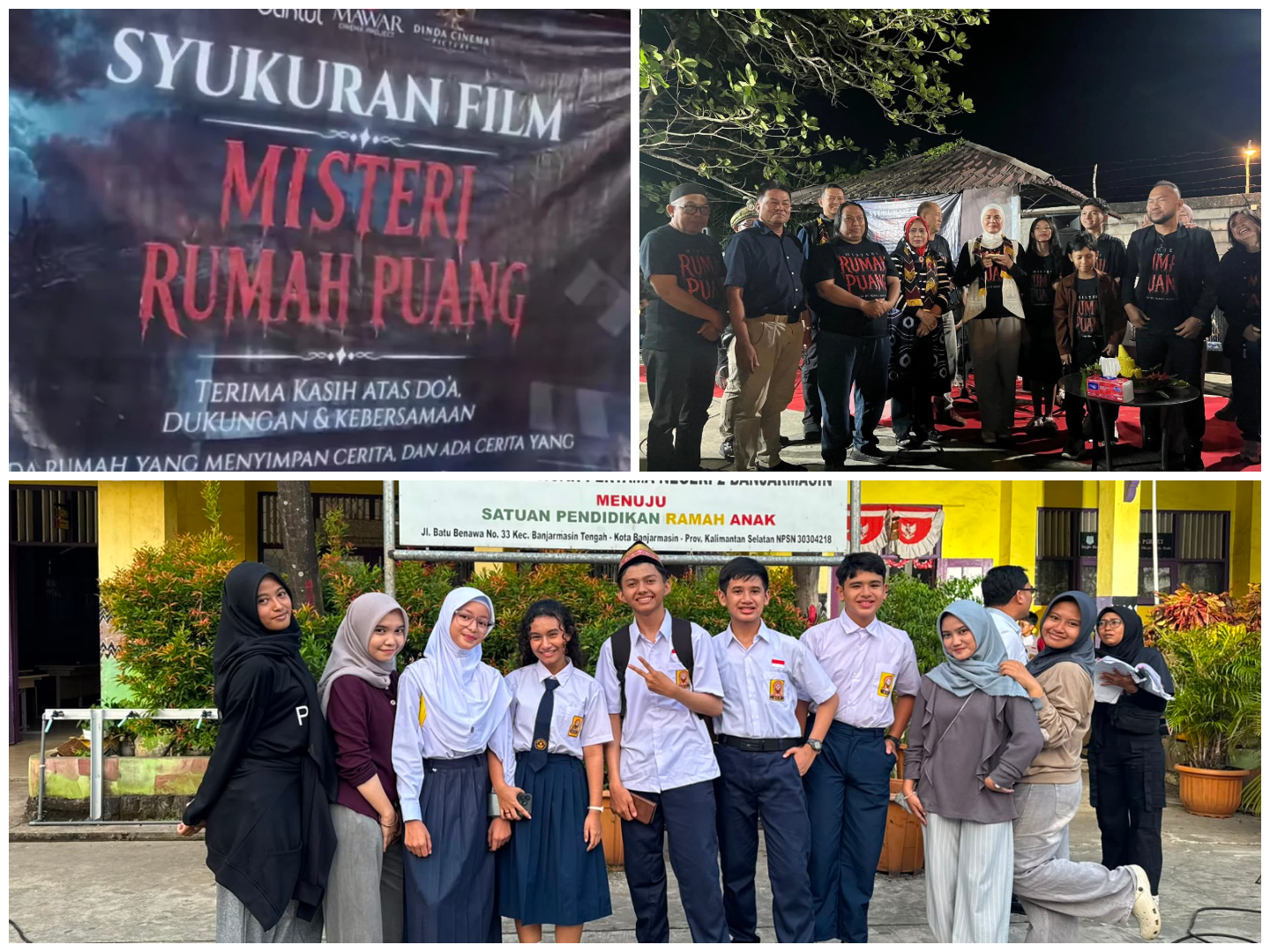 Sepuluh Murid MAN 2 Kota Banjarmasin Terlibat Dalam Produksi Film Daerah "Misteri Rumah Puang"