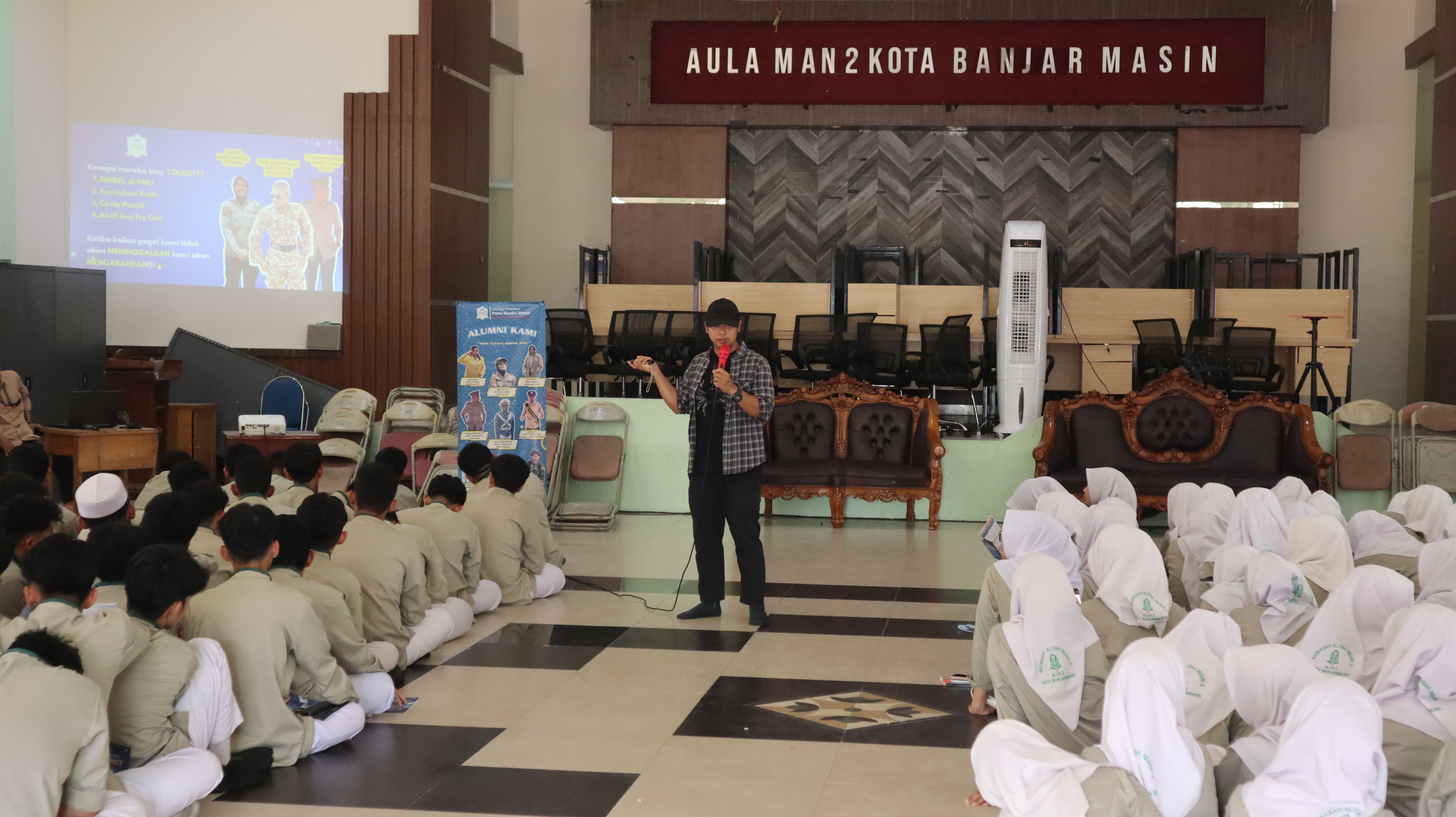Sosialisasi PMU, Murid Kelas XII MAN 2 Kota Banjarmasin Dibekali Strategi Menentukan Masa Depan