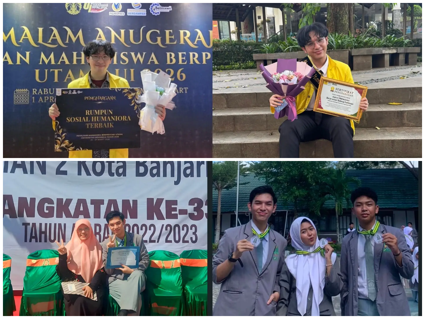 Dari MAN 2 Kota Banjarmasin ke UI, Muhammad Syafiq Akmal Buktikan Titik Terendah Bukan Akhir dari Mimpi