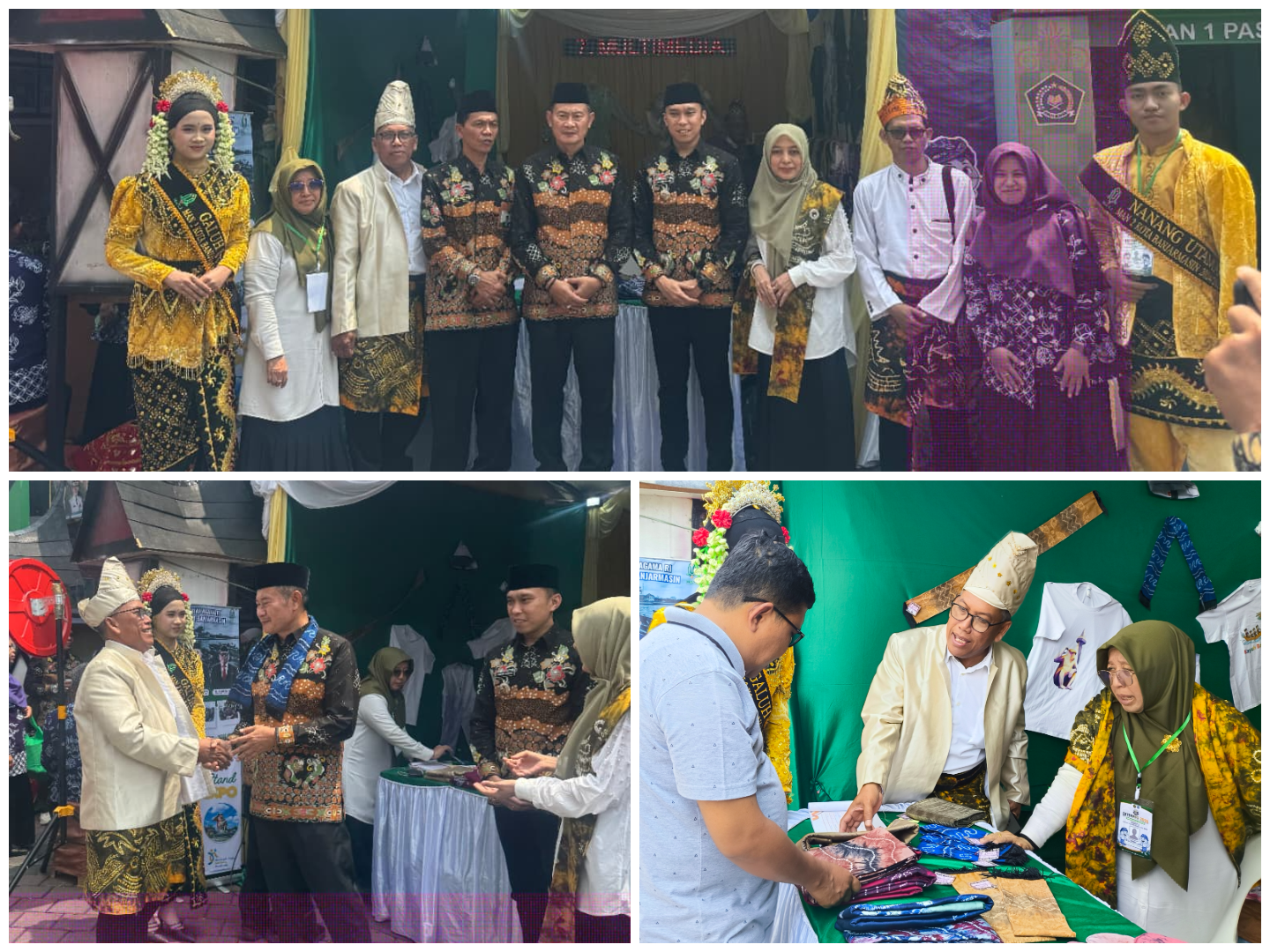 Bupati dan Wakil Bupati Lamongan Apresiasi Stand Expo MAN 2 Kota Banjarmasin di EXTRANAS 2026