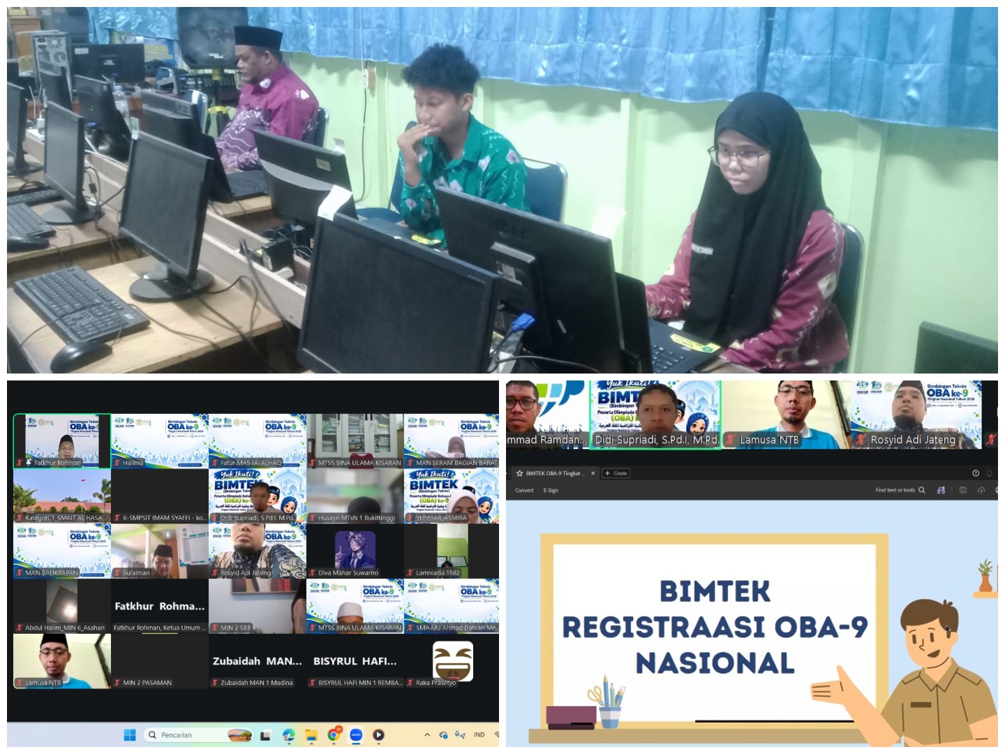 Guru dan Murid MAN 2 Kota Banjarmasin Ikuti Bimtek OBA-9 Nasional, Siapkan Langkah Menuju Grand Final