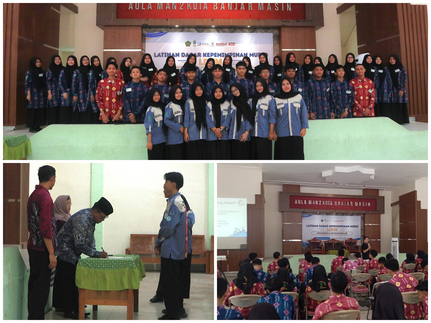Siapkan Generasi Pemimpin, MAN 2 Kota Banjarmasin Bekali 114 Pengurus Organisasi dan Ekskul Melalui LDKM 2026