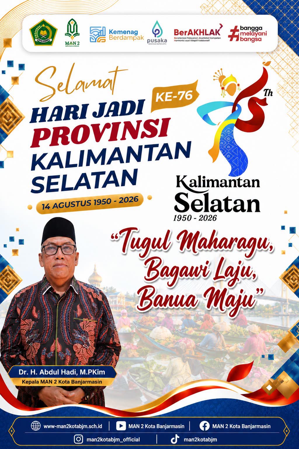 Selamat Hari Jadi Provinsi Kalsel