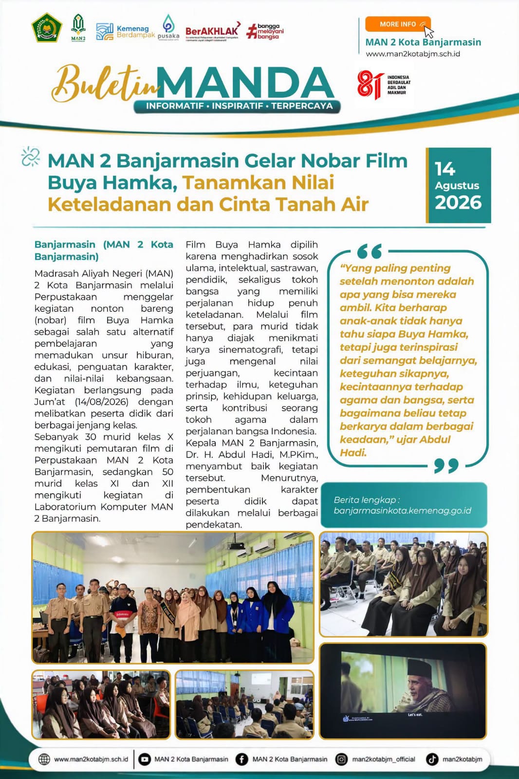 Nobar Film Buya Hamka