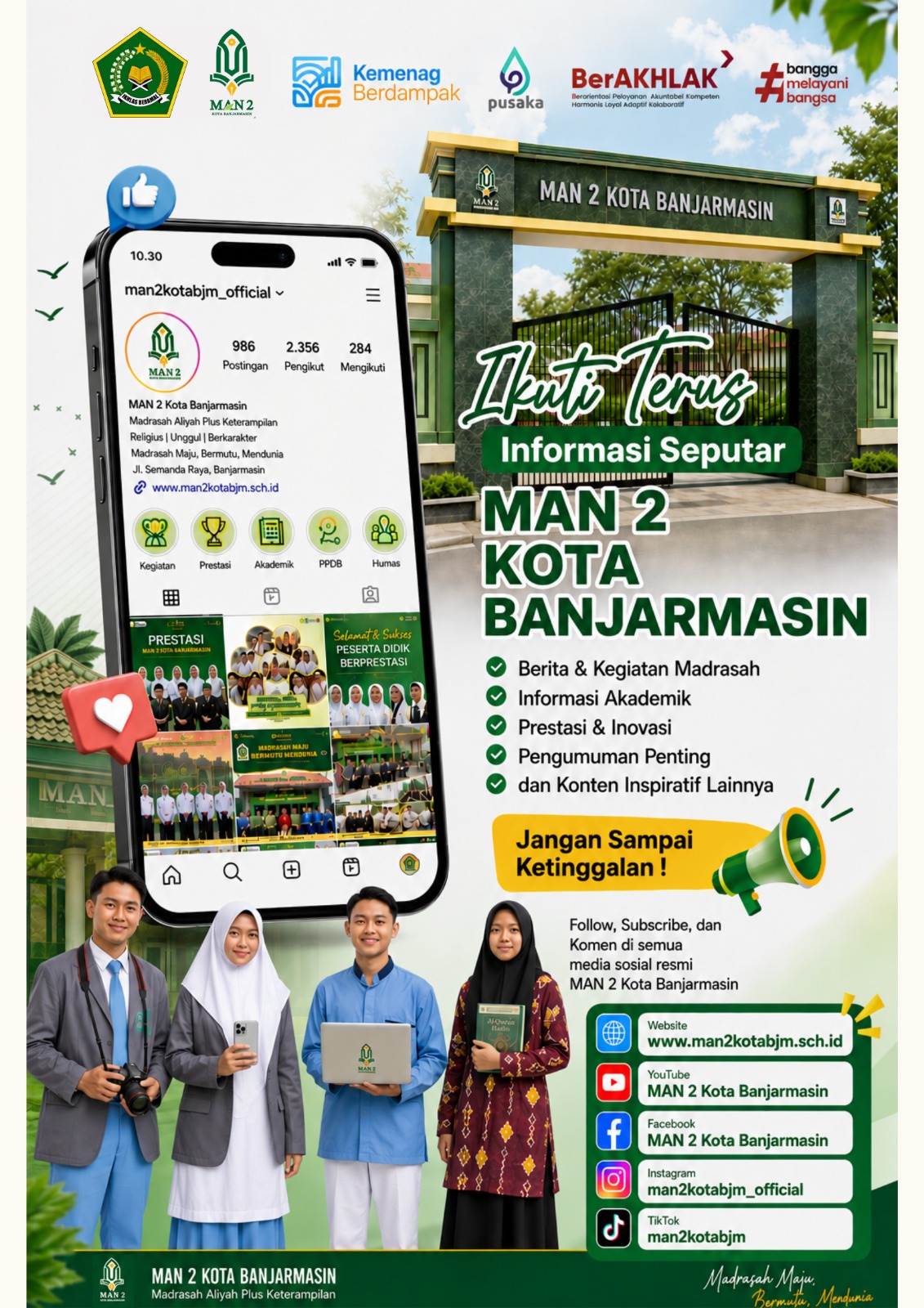 Ikuti terus informasi