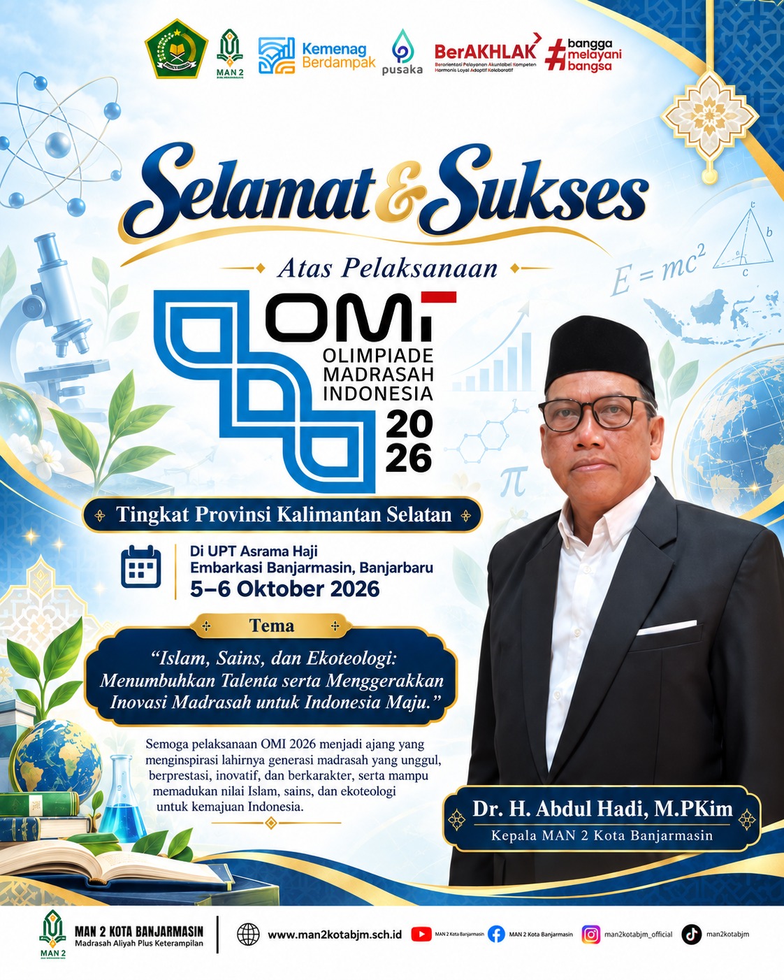 Selamat dan Sukses OMI tingkat KalSel