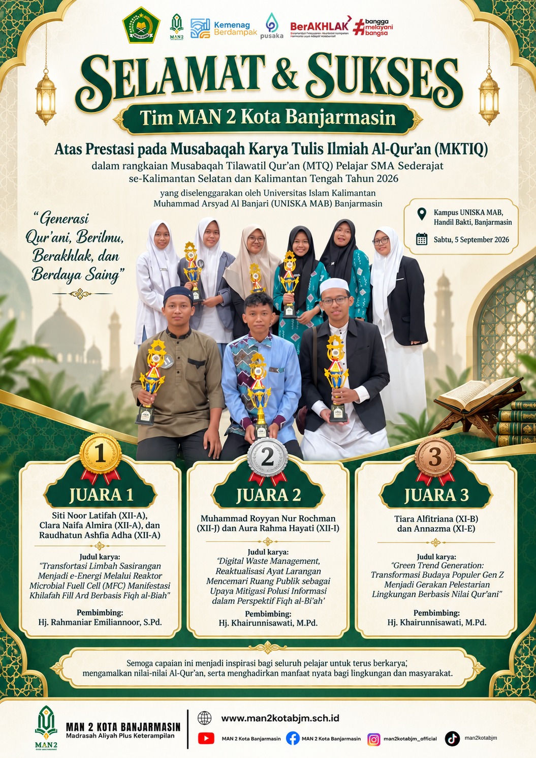 Pamflet Prestasi
